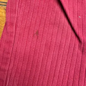 Forenza Women's reddish‎ Pink Pinstripe Corduroy Pants High Waisted Straight Leg thumbnail 2