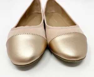 ROHB Corsica II Rose Suede Rose Gold Cap Toe Flats Size 5 NWT thumbnail 7
