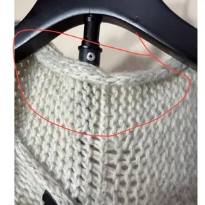 360 Cashmere‎ Wool Blend Open Front Cardigan Oatmeal Grey Chunky Knit Small thumbnail 7