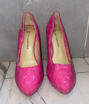 JustFab Pink Heels thumbnail 1