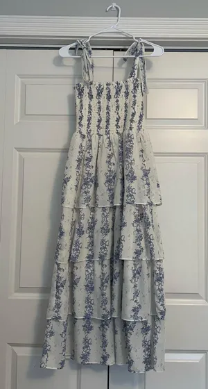 Crystal Doll Floral Maxi Dress thumbnail 1