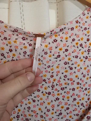 Free People Floral Button Down thumbnail 4