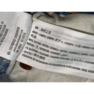 Abercrombie & Fitch 90s Straight Ultra High Rise Blue Denim Jeans Size 25 0 S thumbnail 4