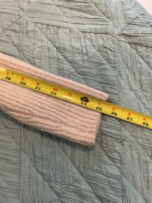 Banana Republic Ribbed V-Neck Sweater - Cream thumbnail 4