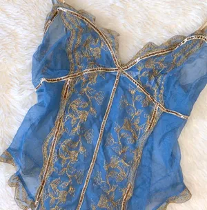 Victoria Victoria’s Secret Embroidered Teddy thumbnail 1