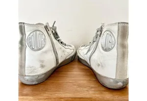 Golden Goose Francy Leather High Top Sneaker Shoes White Women's Size 36 / 6 thumbnail 5