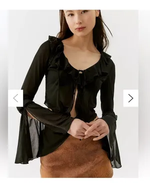 Urban outfitters tie top thumbnail 1