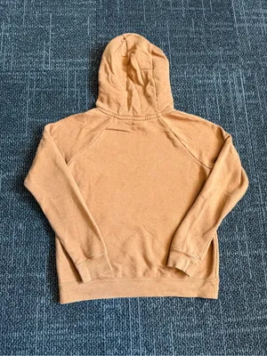 Nike Rust Orange Pullover Hoodie with Drawstring Small thumbnail 5