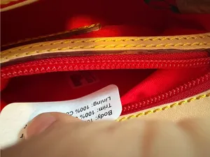 Dooney & Bourke White Crossbody with Tan Strap thumbnail 4