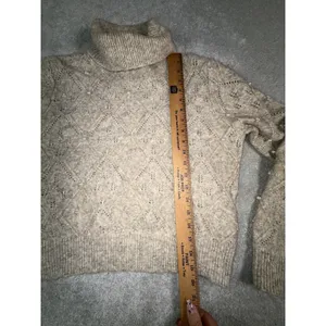 broadway 33 pearl embellished sweater wool blend Medium Turtle Neck thumbnail 10