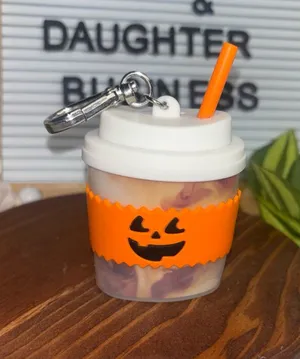 Bath & Body Works PocketBac Holder PUMPKIN WRAP LATTE CUP thumbnail 1
