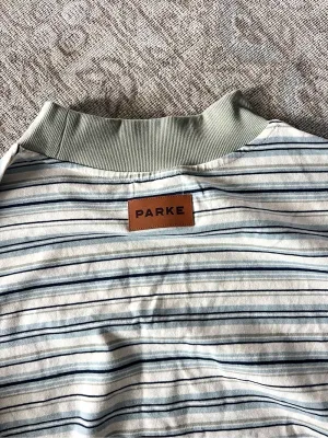 NWT Parke Striped Mockneck Pullover thumbnail 8