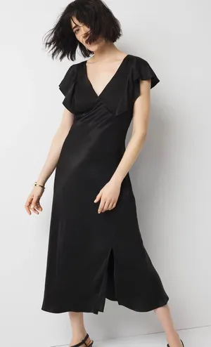 NWT White House Black Market Satin Slip Maxi Dress thumbnail 1