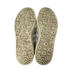 Adidas Gazelle Women's Gray White Suede Lace Up Low Top Sneakers Shoes Size 7.5 thumbnail 4