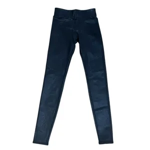 Alo‎ Yoga High Waist Airbrush Legging Crackled Performance Faux Leather Black XS thumbnail 3