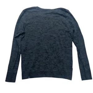 Lululemon size 6 breeze by long sleeve swiftly black gray camo athletic workout thumbnail 10