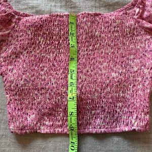 Hello Molly Smocked Pink Floral Top thumbnail 8
