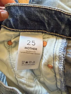 MOTHER The Vagabond Reckless Distressed Boyfriend Jeans Size 25 thumbnail 4