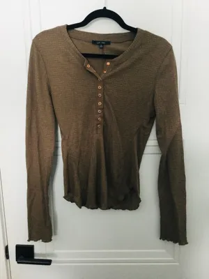 Love Tree Long Sleeve Button Down thumbnail 1