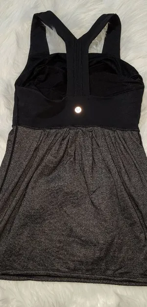 Lululemon | Racerback Tank | Black and gray | S thumbnail 2