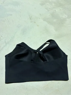 Nike alate Black Sports Bra dri-fit XL thumbnail 6