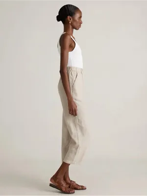NWT Quince 100% European Linen Pants in Flax Size Medium thumbnail 3