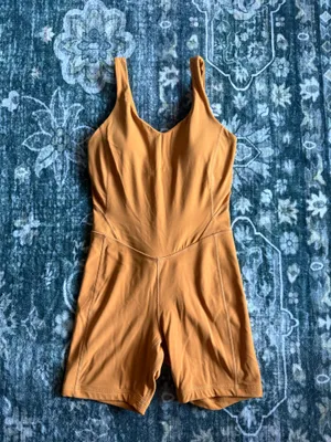 Lululemon Align Bodysuit Autumn Orange Size 4 thumbnail 3