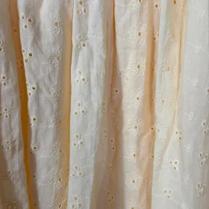 Windsor Sunny Tones Smocked Eyelet Skater Dress Small NWT thumbnail 5
