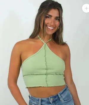 Grey Bandit Crop Top thumbnail 1