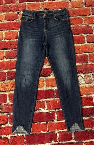 7 for all mankind jeans size 25 thumbnail 1