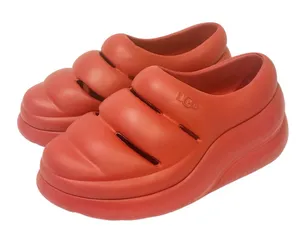 UGG Women's Size 7‎ Sport Yeah Clog Samba Red Platform thumbnail 1