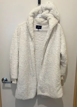 American eagle teddy jacket thumbnail 1