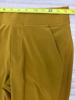 Athleta Brooklyn Ankle Pant Women in Brass Yellow Size 4 #198671 thumbnail 7