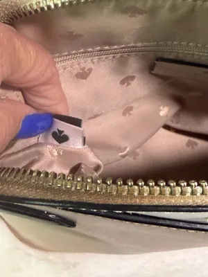 Kate Spade New York grey crossbody bag thumbnail 7