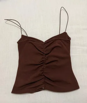 Zara Expresso Brown Tank thumbnail 3