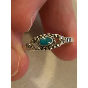 925 sterling silver ring band size 7.75 lot c41 thumbnail 2