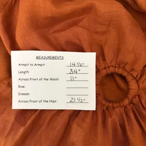 Revolve FAITHFULL THE BRAND Almero Linen Dress Brown Plain Spice Party X-Small thumbnail 14