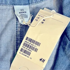H&M Denim‎ Jumpsuit Size M NWT thumbnail 9