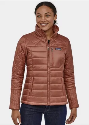 PATAGONIA Women's Size XS Nano Puff Jacket Burl Red Rose Gold lightweight thumbnail 1