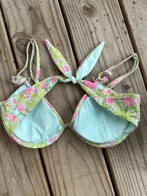 Dippin Daisys cottagecore bikini top thumbnail 3