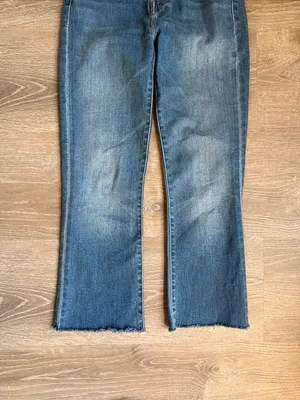 Mother Jeans The Hustler Ankle Fray in Layover 24 thumbnail 5