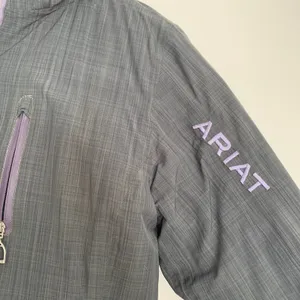 Ariat Highland Ladies Jacket Lava Beach Grey Lavender Womens Small Equestrian thumbnail 8