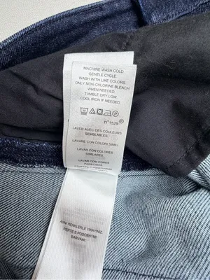 Lauren Ralph Lauren Regal Skinny Jeans Womens 10 Dark Wash Tuxedo Stripe thumbnail 11
