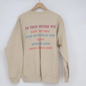 Gildan Bryce's House Philadelphia Baseball Graphic Crewneck Sweatshirt Tan L thumbnail 5
