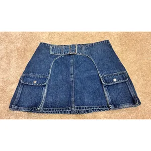 Meshki Rowena denim mini skirt  thumbnail 2