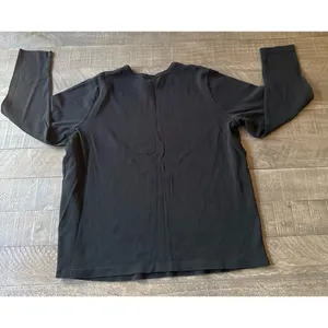 Ralph Lauren Women's Black‎ Logo Embroidered Long Sleeve Tee Size 1X thumbnail 7