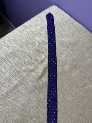 Brooks Brothers Makers Silk Tie Purple Blue Dot Extra Long 61” Made USA thumbnail 8