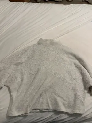 Abercrombie & Fitch Cream Mock Neck Sweater thumbnail 4