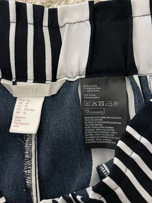 H&M Vertical Stripe Wide-Leg Pants thumbnail 5