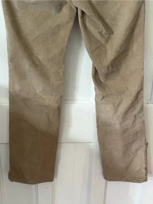 GAP Slim Corduroy Pants in Khaki thumbnail 8